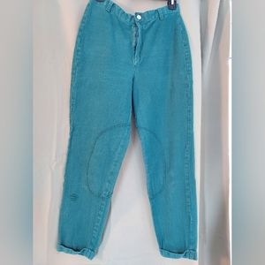 Palmetto's Vintage 90's Green High-rise Riding  Pants